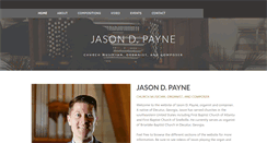 Desktop Screenshot of jasonpaynemusic.com